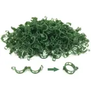 1X(200 PCS Garden Plant Support Clips, Tomato Clips, Trellis Clips, for Cucumber