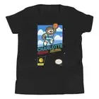 Charlotte Hornets Jersey Cap Retro 8-bit Nintendo Youth Kids Child T-Shirt