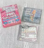 Party Tyme Karaoke cds Plus Hannah Montana Karaoke - New Sealed