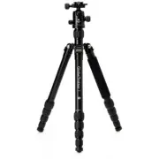 New!!! Benro BMGTABLK MeFoto GlobeTrotter Aluminum Travel Tripod Kit (Black)
