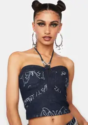 [Jaded London] Lucia Butterfly Corset Top