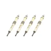 4 x Bosch Glow Plugs for Ssangyong Actyon A200 C100 Q100 Kyron D100 2.0L I4