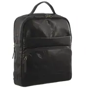 Pierre Cardin Leather Backpack Satchel Laptop Bag