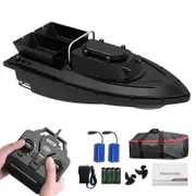 Smart RC Fishing Bait Boat 400-500M Wireless Remote Control Fishing Feeder Boat Ship with LED Night Lights Grey