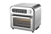 Kitchen Couture 10 Litre Compact Air Fryer Oven Oil Free Cooking Silver Air Fryer Accessories