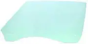 1990-92 Camaro Firebird; Front Door Window Glass; Light Green Tint; LH Driver