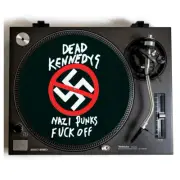 DEAD KENNEDYS Turntable Slipmat for Vinyl Records 12" DJ Slip Mat punks vinyls