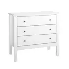 NNEDSZ Chest of Drawers Storage Cabinet Bedside Table Dresser Tallboy White