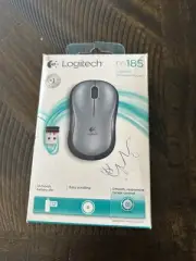 Official OEM Logitech Wireless Mouse M185 Gray, NEW SEALED