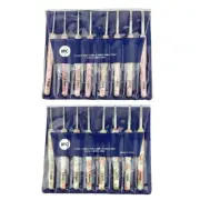 8Pcs Ergonomic Handle Crochet Hook for Beginner Knitting Sweater Scarves Bag