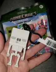 Minecraft Movie Figural Bag Clip Keychain (CHASE) Exclusive A Skeleton