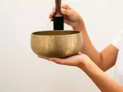 Remuna Hand Hammered Tibetan Singing Bowl A3 (217 Hz) & Free Mallet - AU Stock