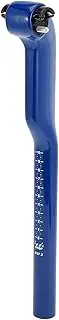X AUTOHAUX Universal Bike Seat Posts Bike Saddle Post Seat Tube 27.2x350mm 25° Height Adjustable Carbon Fiber Blue 1 Pc