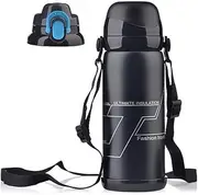 Kettle Outdoor Glass Flask Stainless Steel Sports Vacuum Flask Camping Hiking Travel Insulation Pot Thermos Sports Water Cup