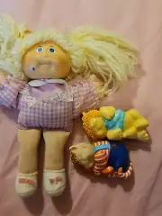 Lot of 3 Vintage Cabbage Patch Kids Koosa Patch Pet PVC Mini Figurines 1985