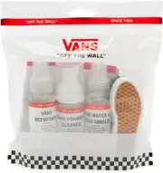 Vans SHOE CARE TRAVEL KIT Shield 2oz + Cleaner 2oz + Refresher 2oz + Brush NEW