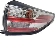 Car Rear Tail Light Brake Light Turn Signal Lamp ，Compatible With Nissan Murano 2015-2018(Right Outside)