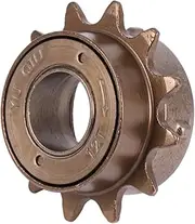 TOYANDONA Large Hole Bike Flywheel Inner Diameter High Speed Tooth Freewheel Accessories Easy Installation Smooth Chain Rotation Brown