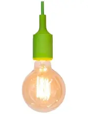 [Lexi Lighting] Colour Silicone Ceiling Pendant Light Green