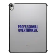 iPad Air 13-inch (M2/M3) iPad Impact Case Professional Overthinker