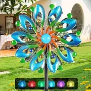 Wind Spinners for Yard and Garden - Wind Sculptures & Spinners, 75 Inch, Navy...