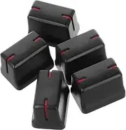 JOINPAYA Pcs Replacement Fader Caps for Console Mixers Slider Knobs Potentiometer Cap Easy Adjustments Plastic