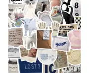 Stickers Pack 57 PCS Vinyl Graffiti Decals for Laptop Car Skateboard Motorcycle Bike Luggage Bumper Bomb Sticker（21）