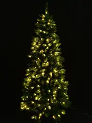 Pine Gorge Pre-Lit Christmas Tree With 602 Tips & 250 Warm White Lights - 1.8m