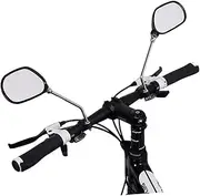 Anneome Rearview Mirror for Bicycle Lightweight and Sturdy Rearview Mirror High Definition for Mountain Biking