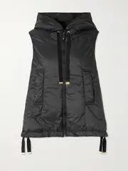 [Max Mara] Max Mara - The Cube Hooded Padded Shell Vest - Black - UK 16 UK 16 Black