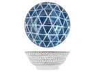 6 Cups Round Decorum Blue 16, 5x6, 3 CM H&h