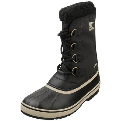 SOREL 1964 Pac Nylon Waterproof Mens Ankle Boots in Black - 9 US