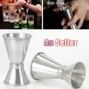 10/30ml Measure WS Peg Stainless Steel Dual Bar Spirit Jigger Cup Craft