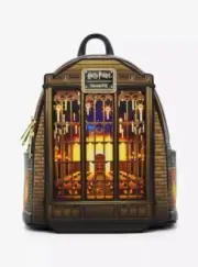Harry Potter - Great Hall Light Up 10" Faux Leather Mini Backpack