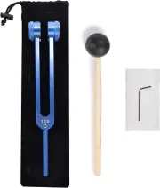 Otto 128 Hz Biosonics Weighted Tuning Fork Diapason 128 Hertz Tuning Forks for H