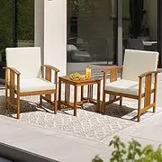 Idzo Wood Set 2 with End Table, Club Chair Design