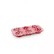 Crow Canyon Muffin Pan, Red Marble