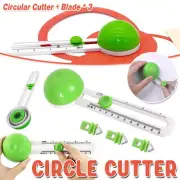 Circle Cutter Round Paper Cutting Tool DIY Scrapbook Ruler Knife Handmade Card