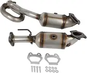 Left and Right 2PCS Catalytic Converter Fit For Jeep For Wrangler 2012-2018,Fit For Jeep For Wrangler JK 2018,Replace 641511 641512,3.6L(EPA Compliant)