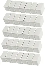 SAFIGLE Weekly Mini Pill Box Pack Travel Pill Case Braille Compact Storage for Daily Tablets Organiser