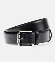 [Max Mara] Max Mara Leather belt Inch 31.5 black