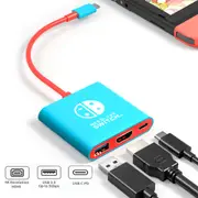 Portable Nintendo Switch Docking Station TYPE-C Hub with HDMI USB 3.0 Perfect