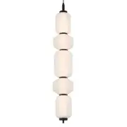 Telbix Lighting Torso 5-Light 22W LED Iron & Glass Bar Pendant Light