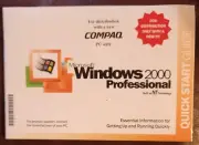 Windows 2000 Professional OEM Brand New - Quick Start Guide