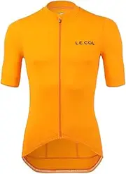 [LE COL] Men's Hors Categorie Jersey II | Short Sleeve Bike Shirt | Rear Pockets, Moisture Wicking, Relaxed Fit | S - XL