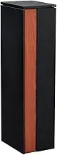 Camden Large Parcel + Mail Black Merbau Pillar