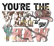 Sublimation Print Yee To My Haw Ready to Press Heat Transfer
