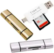 All in One 1 Micro USB TYPE C SD TF Card Reader For MACBOOK PC OTG Android Phone