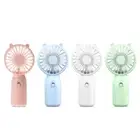 Handheld Mini Fan Summer Portable Fan AA Battery Operated Pocket Fan