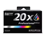 20x Eurotone Pro Ink Alternative for Epson Workforce Pro WF 3720 Dwf